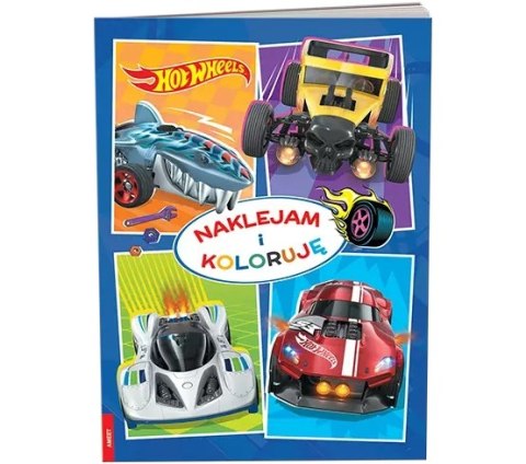 Hot Wheels Naklejam i koloruję Ameet