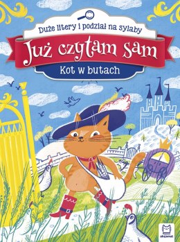 Już czytam sam Kot w Butach Duże litery i podział na sylaby Aksjomat