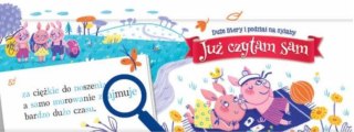 Już czytam sam Trzy świnki Duże litery i podział na sylaby Aksjomat