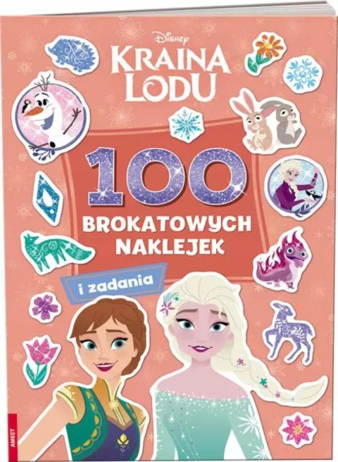 Kraina lodu 100 brokatowych naklejek Ameet Naklejki Frozen