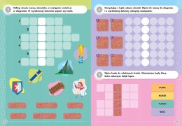 Krzyżówki ortograficzne z magiczną lupką od 7 lat Aksjomat