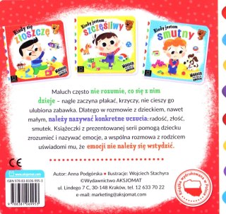 Książeczka Kiedy się złoszczę Aksjomat Maluch nazywa emocje
