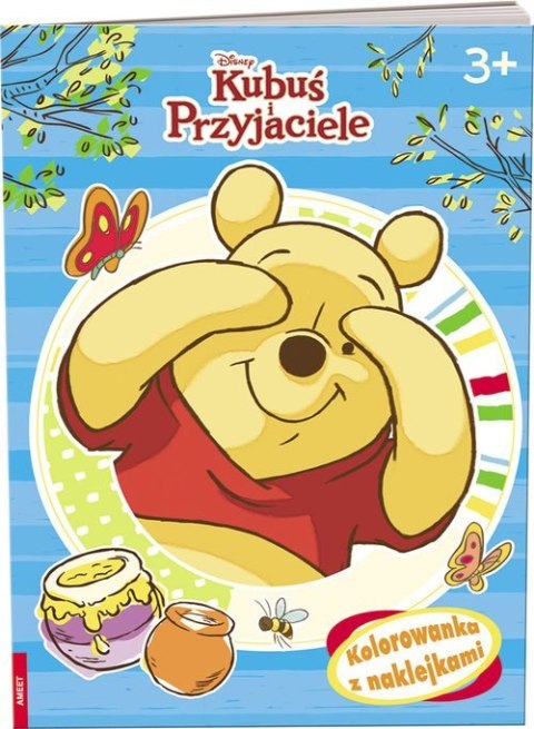 Kubuś i Przyjaciele Kolorowanka z Naklejkami Ameet