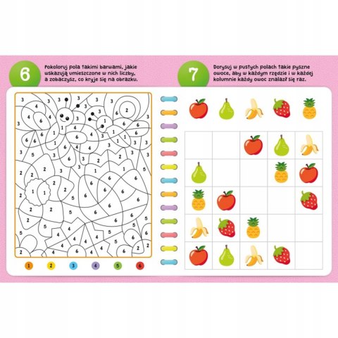 Łamigłówki 6-latka Zbiór zadań dla bystrzaka Aksjomat Zagadki