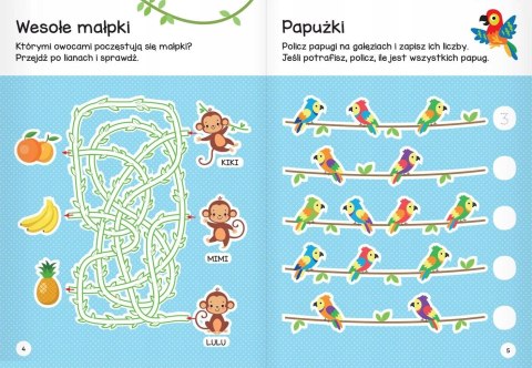 Łamigłówki przedszkolaka z tygryskiem od 5 lat Aksjomat