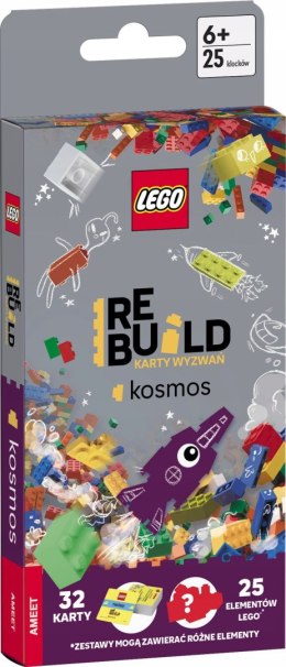 Lego Books Rebuild karty wyzwań Kosmos Ameet