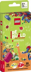 Lego Books Rebuild karty wyzwań Zwierzęta Ameet