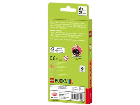 Lego Books Rebuild karty wyzwań Zwierzęta Ameet