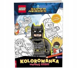 Lego DC Comics Kolorowanka według kodu Ameet Super Heroes