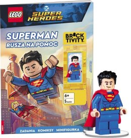 Lego DC Super Heroes Superman rusza na pomoc + Figurka Superman Ameet