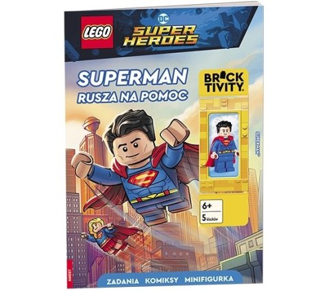 Lego DC Super Heroes Superman rusza na pomoc + Figurka Superman Ameet