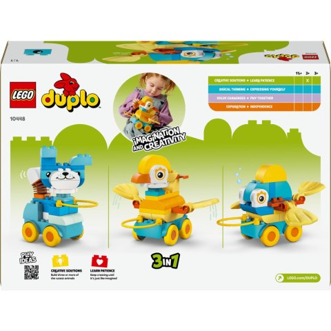 Lego Duplo 10448 3w1 Zwierzęta na kółkach