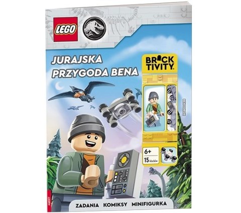 Lego Jurassic World Jurajska przygoda Bena + Figurka Ben i Dron Ameet