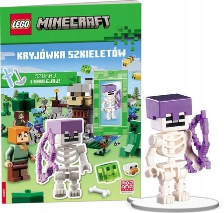 Lego Minecraft Kryjówka szkieletów Ameet + Figurka Szkielet