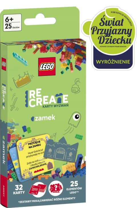 Lego Recreate Karty wyzwań Zamek Ameet