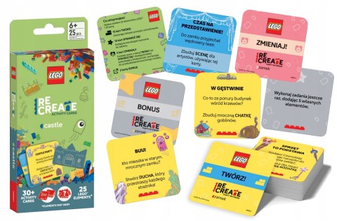 Lego Recreate Karty wyzwań Zamek Ameet