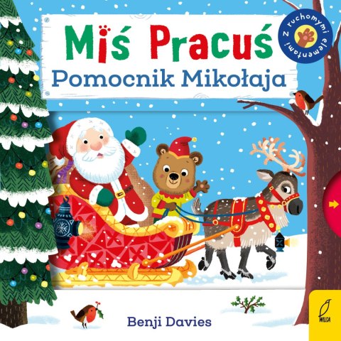 Miś Pracuś Pomocnik Mikołaja Benji Davies Wilga