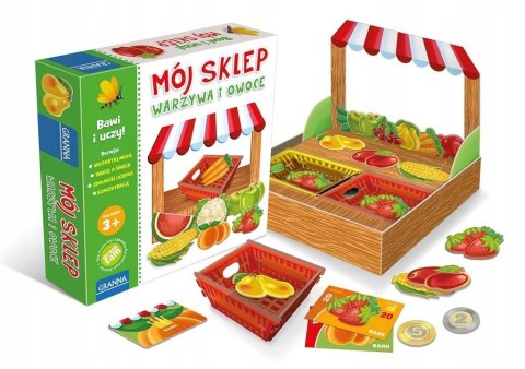 Mój Sklep Warzywa i Owoce Granna Gra Edukacyjna