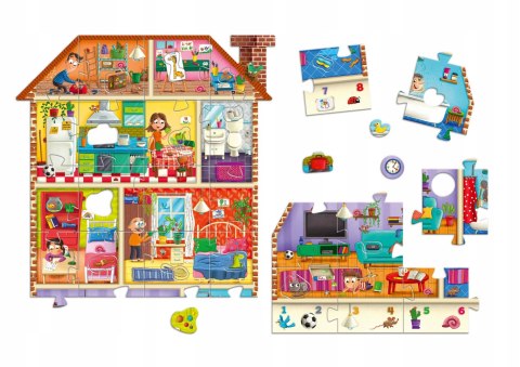 Mój dom Maxi Układanka Granna 3+