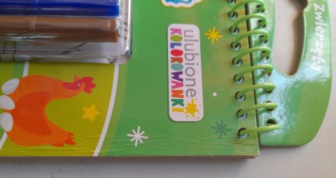 OUTLET A Ja Lubię Zwierzęta Ulubione Kolorowanki + Mazaki