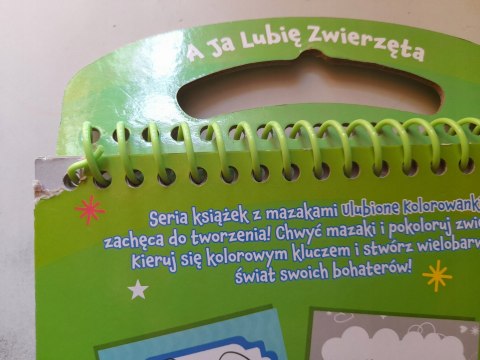 OUTLET A Ja Lubię Zwierzęta Ulubione Kolorowanki + Mazaki