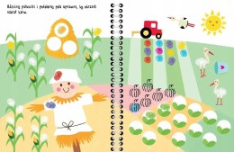 Paluszkowe malowanki w Zagrodzie Farma Aksjomat Maluj rączkami Malowanka