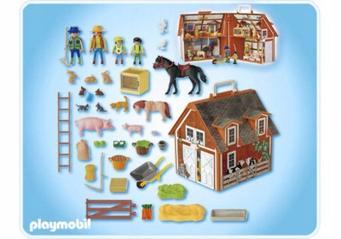 Playmobil 4142 Przenośna stajnia Moje przenośne gospodarstwo rolne