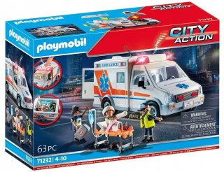 Playmobil City Action Karetka Ambulans 71232 Światło Dźwięk