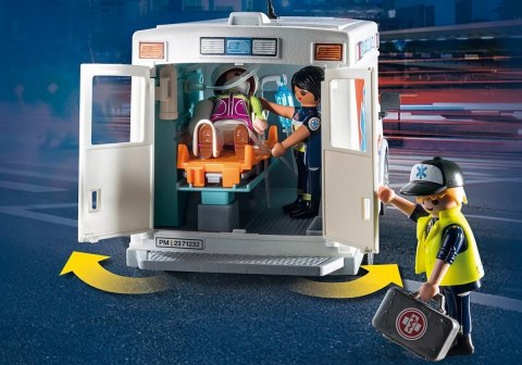 Playmobil City Action Karetka Ambulans 71232 Światło Dźwięk