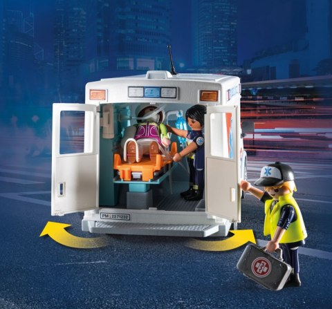 Playmobil City Action Karetka Ambulans 71232 Światło Dźwięk