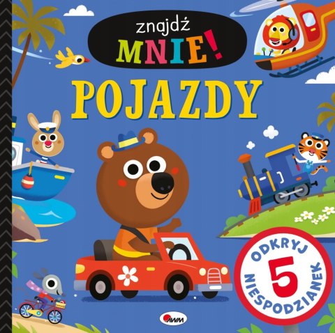 Pojazdy Znajdź mnie Odkryj 5 Niespodzianek Ruchome elementy