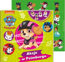 Psi Patrol Acje w Psimburgu Opowiadania z naklejkami Media