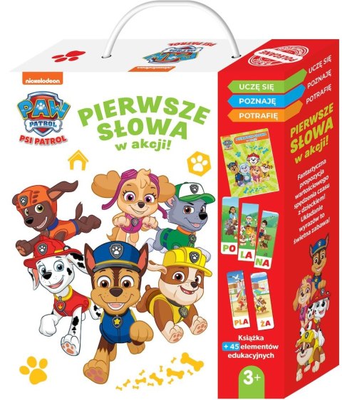 Psi Patrol Pierwsze słowa w akcji! Media Service Książka Edukacja