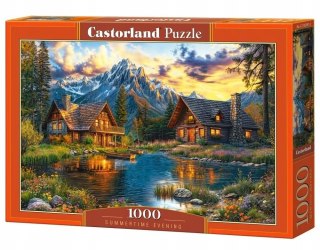 Puzzle 1000 elementów Letni wieczór Górski Widok Castorland