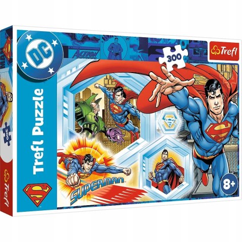 Puzzle 300 elementów Niezniszczalny Superman 23032 Trefl