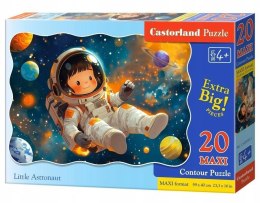 Puzzle Maxi 20 elementów Mały Astronauta Kosmos Castorland