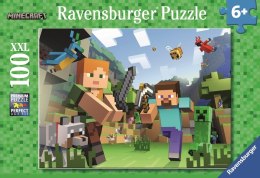 Puzzle Minecraft 100 elementów XXL Ravensburger