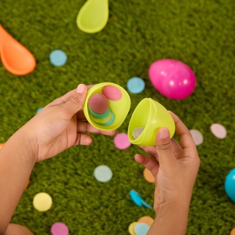 Spoon Racers Zestaw do zabawy w Wyścigi z Jajkami na Łyżkach B.Toys BX2550Z