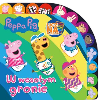 Świnka Peppa Licz na Przyjaciół W wesołym gronie Media Service
