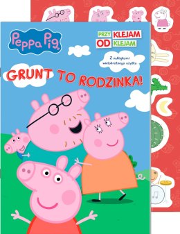 Świnka Peppa Przyklejam odklejam 5 Grunt to rodzinka Media