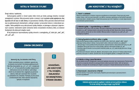 Sylaby i słowa Łatwa nauka czytania zestaw 20 książek Agnieszka Łubkowska