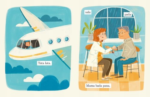 Sylaby i słowa Łatwa nauka czytania zestaw 20 książek Agnieszka Łubkowska