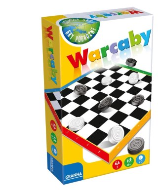 Warcaby mini wersja podróżna Granna