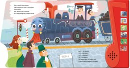 Wiersze do słuchania Lokomotywa Julian Tuwim Książka Dźwiękowa