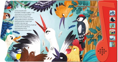 Wiersze do słuchania Ptasie radio Julian Tuwim Książka dźwiękowa