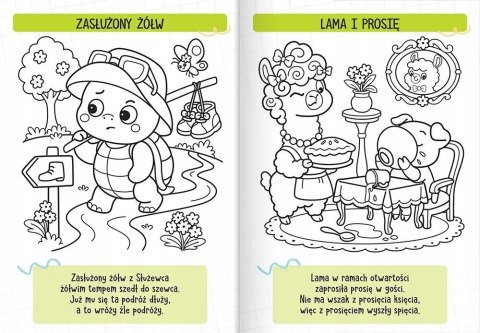 Wierszyki logopedyczne do powtarzania i kolorowania Aksjomat
