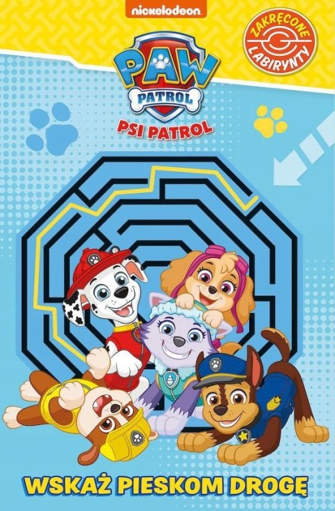 Wskaż pieskom drogę Psi Patrol Zakręcone labirynty Media Service