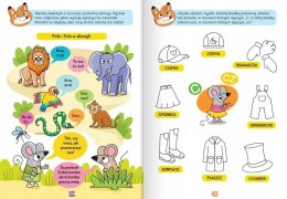 Zabawy logopedyczne przedszkolaka Mądra główka mówi słówka Aksjomat