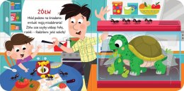 Zwierzęta w domu Duże puzzle Aksjomat Książka z Puzzlami