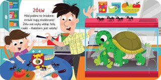 Zwierzęta w domu Duże puzzle Aksjomat Książka z Puzzlami
